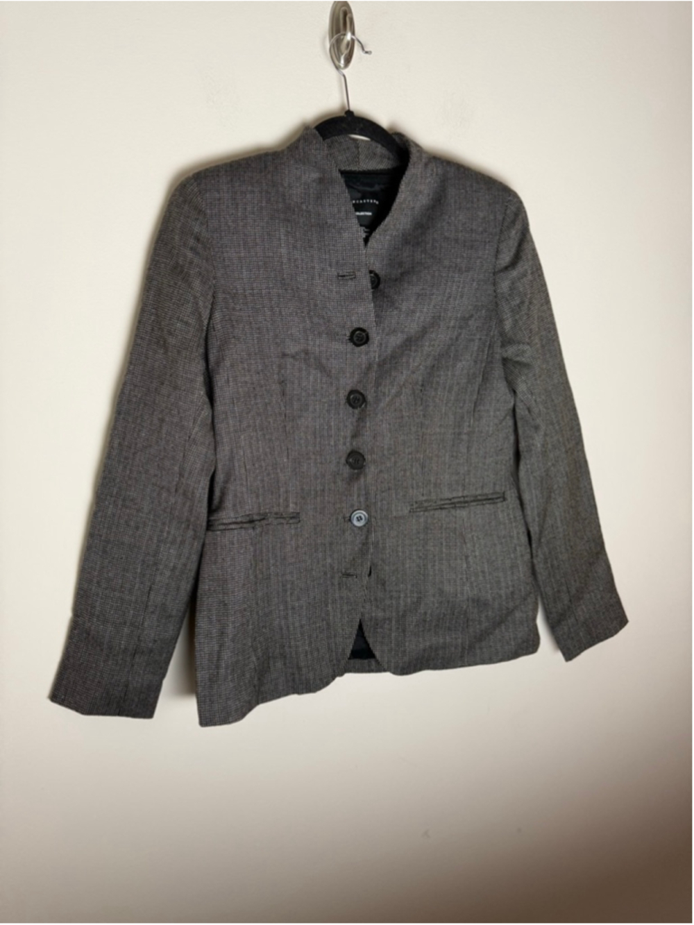 Doncaster Collection 100% Wool Textured Blazer Jacket Women’s Size 6 - Picture 2 of 9